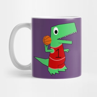 Dinosaur Baller Mug